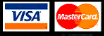We accept Visa / MasterCard